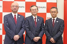 Mitsubishi UFJ Financial Group President Transition Press Conference